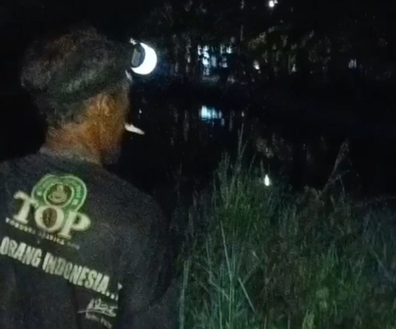 Warga Desa Parebok Hilang Diduga Disambar Buaya, Pencarian Terkendala