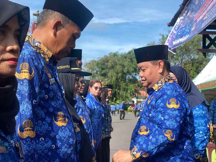 Halikinnor Apresiasi Pengabdian ASN di Kotim dengan Satyalencana Karya