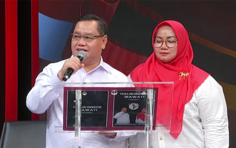 Data Masuk 100 Persen, Halikinnor-Irawati Unggul dalam Hasil Hitung Cepat Pilkada Kotim