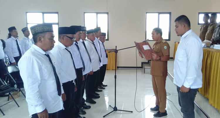 Sebanyak 58 Anggota BPD di Mentaya Hilir Utara Dikukuhkan Perpanjangan Masa Keanggotaan