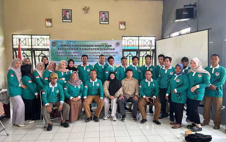 DLHK Seruyan Tingkatkan Kesadaran Masyarakat Menuju Kehidupan Berkelanjutan di Kecamatan Danau Seluluk