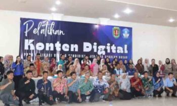 Dinas Pendidikan Katingan pelatihan adap jas malam guru SD digital.