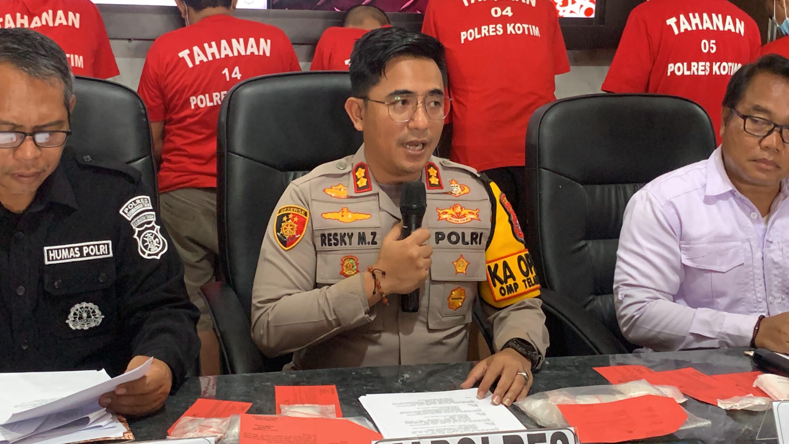 Dukung 100 Hari Asta Cita Presiden RI, Polres Kotim Bertekad Memberantas Narkoba