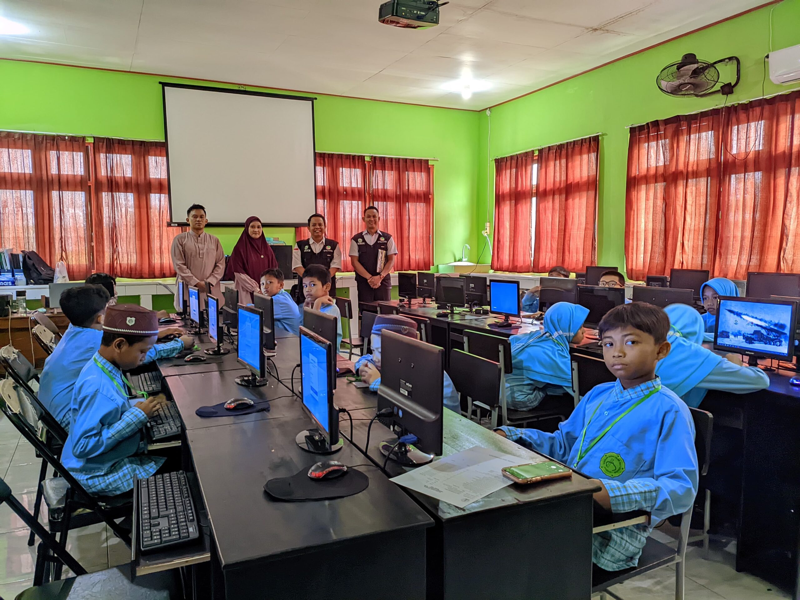 Ratusan Siswa SD di Kotim Ikut ANBK 2024