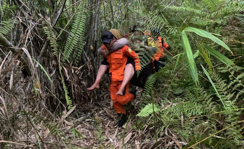 Kronologis Penemuan Orang Hilang di Desa Sungai Ubar Mandiri