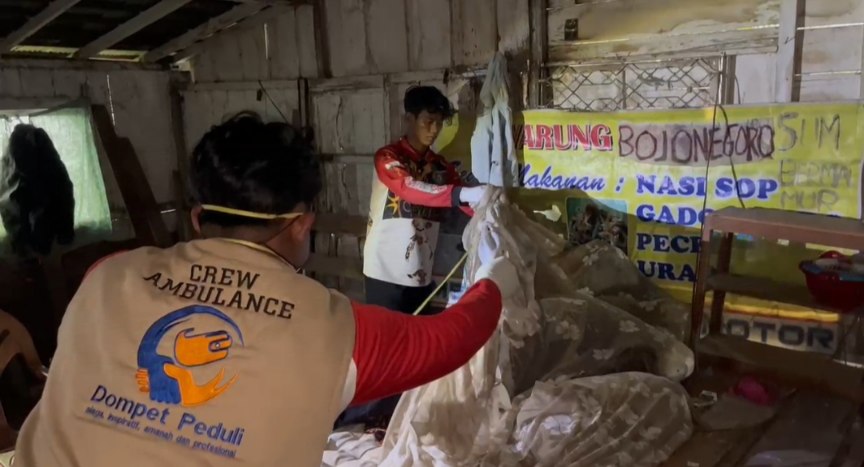 Seorang Warga Jalan Alhidayah Sampit Ditemukan Membusuk Didalam Kamar 