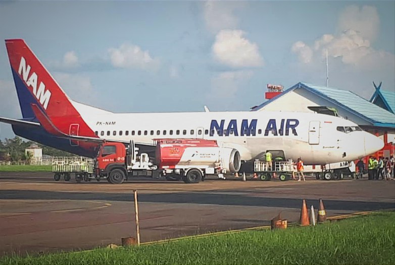 Penerbangan Perdana Rute Sampit – Semarang Capai 89 Persen Penumpang