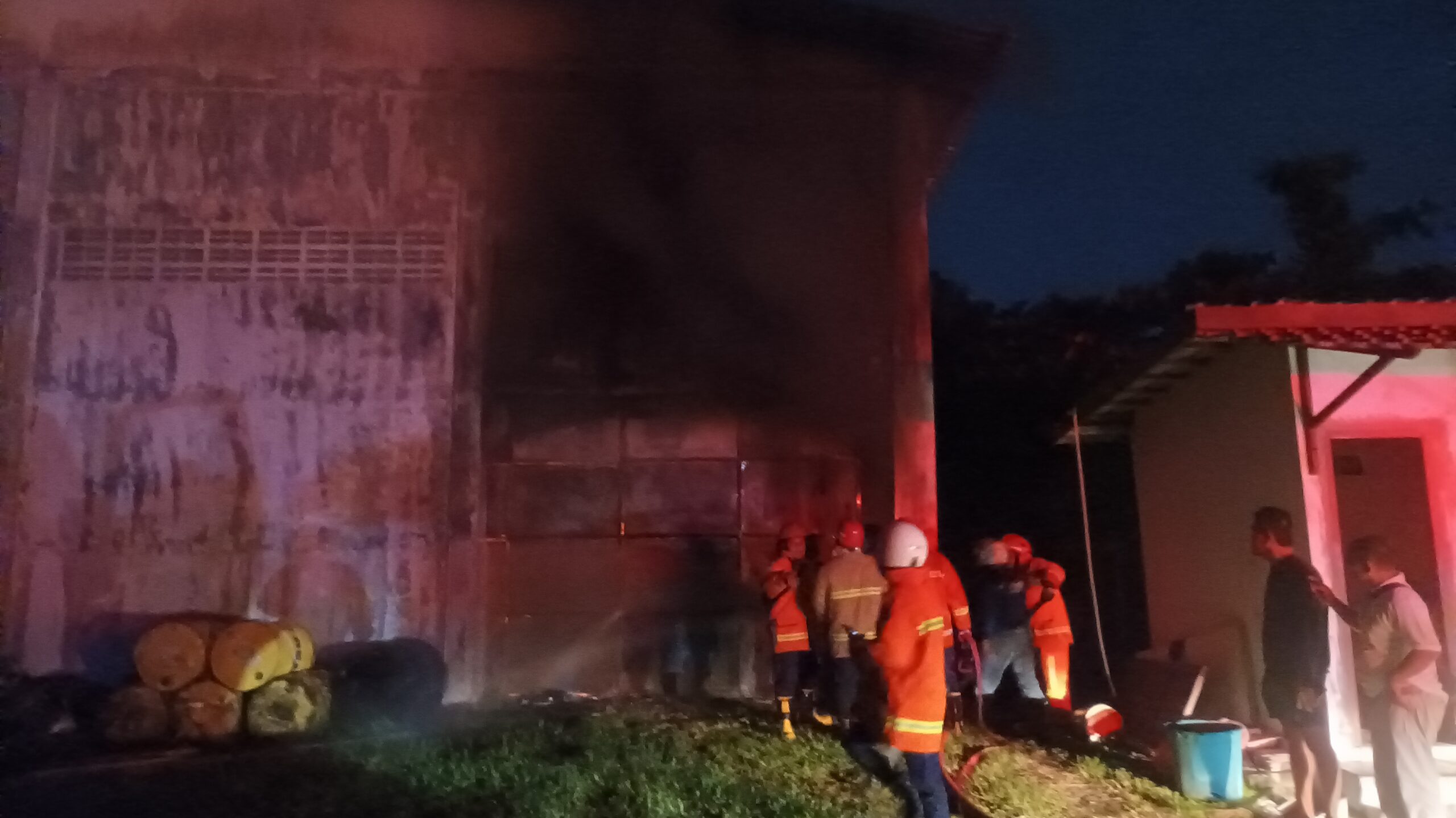 Sebuah Gudang Penyimpanan Berkas di Pepabri Sampit Alami Kebakaran