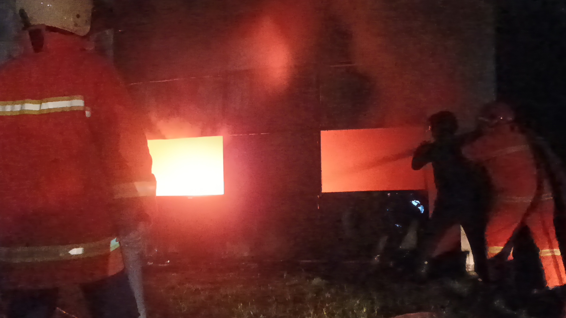 Kebakaran Gudang Berkas di dekat Pepabri Sampit Diduga Api Muncul dari Sambaran Petir