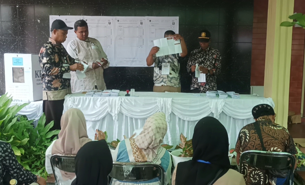 Koyem-Supian Hadi Menang Telak di TPS 09 MB Hilir