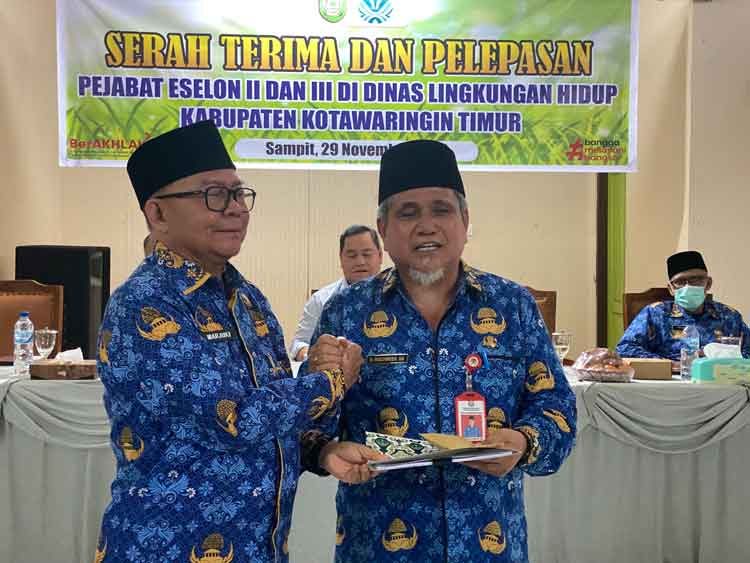 Pergantian Pimpinan DLH Kotim: Marjuki Siap Lanjutkan Program Lingkungan Hidup