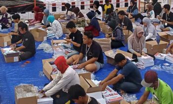 Logistik Pilkada disimpan di Gudang KPU Kotim.