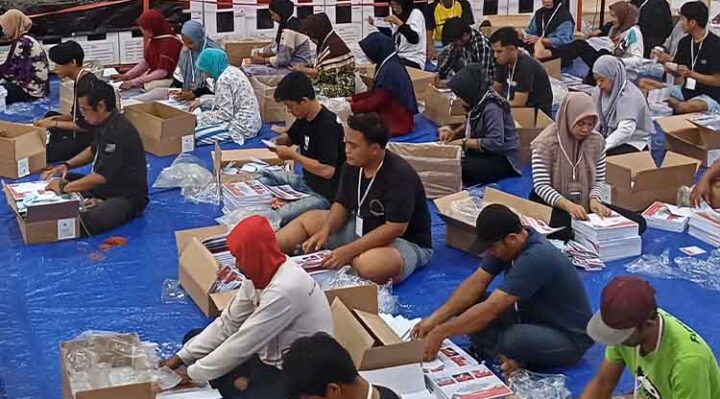 Logistik Pilkada disimpan di Gudang KPU Kotim.