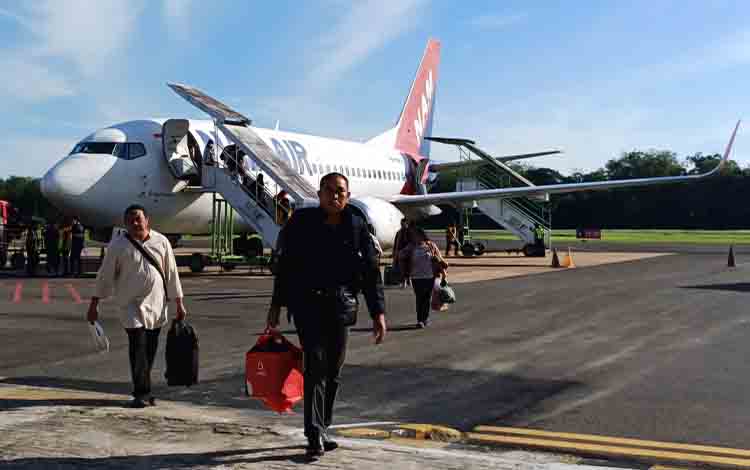 Bandara H Asan Sampit Kini Layani Tiga Rute Penerbangan Reguler