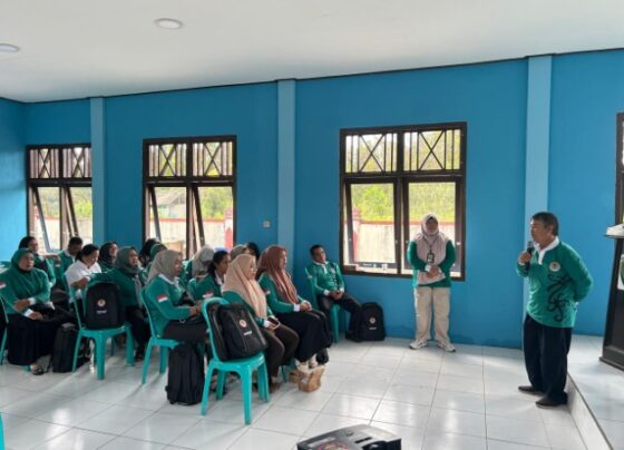 Penutup rangkaian sosialisasi peduli lingkungan di beberapa kecamatan di kabupaten seruyan TA 2024, Rabu, 20 November 2024