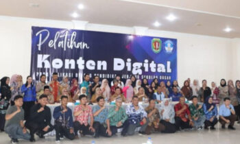 Pihak Dinas Pendidikan Katingan menggelar pelatihan konten digital bagi guru SD.