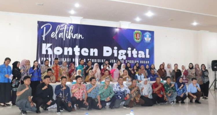 Guru SD di Katingan Dilatih Konten Digital