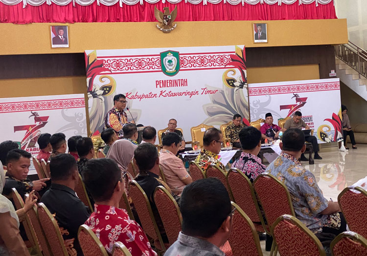 Pjs Bupati Kotim Gelar Rapat Koordinasi untuk Tingkatkan Status Jalan Jadi Jalan Provinsi