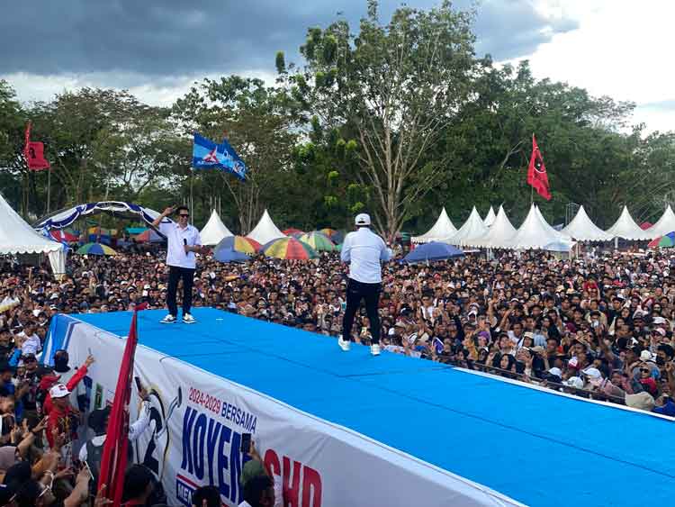 Stadion 29 Nopember Jadi Saksi Kampanye Penutup Koyem-SHD