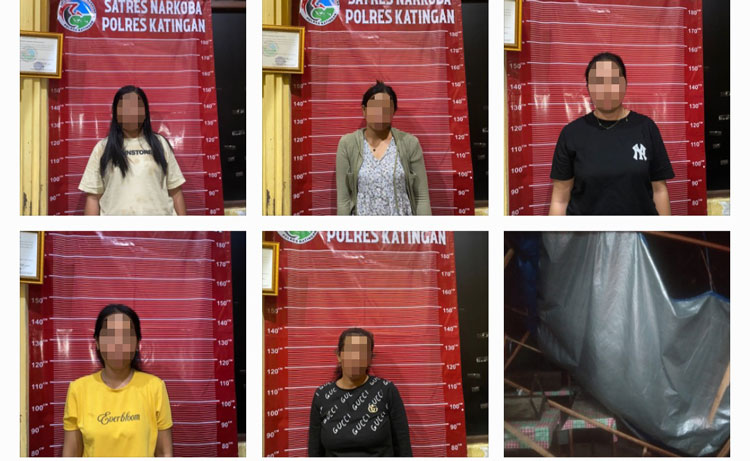Lima Ibu Rumah Tangga di Katingan Ditangkap Polisi, Diduga Bisnis Isap ini