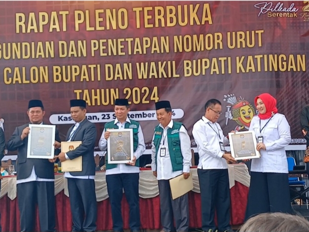 126.084 Suara di Katingan Jadi Rebutan Tiga Paslon Bupati