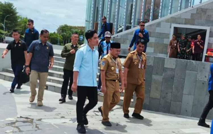 Wapres Gibran Tinjau Pasar Kahayan hingga Bundaran Besar, Dukung Program Ekonomi dan Pembangunan Kalteng