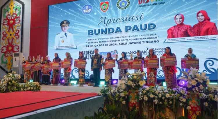 Palangka Raya Raih 3 Penghargaan Bunda PAUD