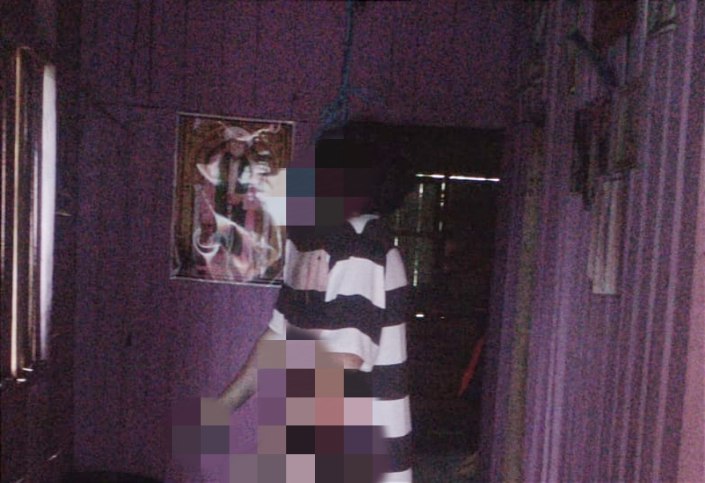 Seorang Warga Desa Soren Ditemukan Gantung Diri 
