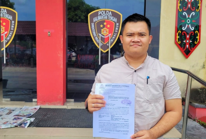 Oknum Kades Sumber Makmur Dilaporkan ke Polisi