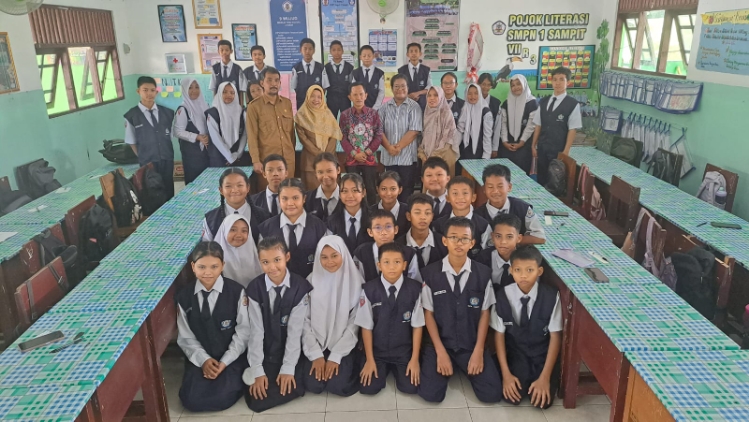 Disdik Barsel Belajar ke SMPN 1 Sampit, Ini Alasannya