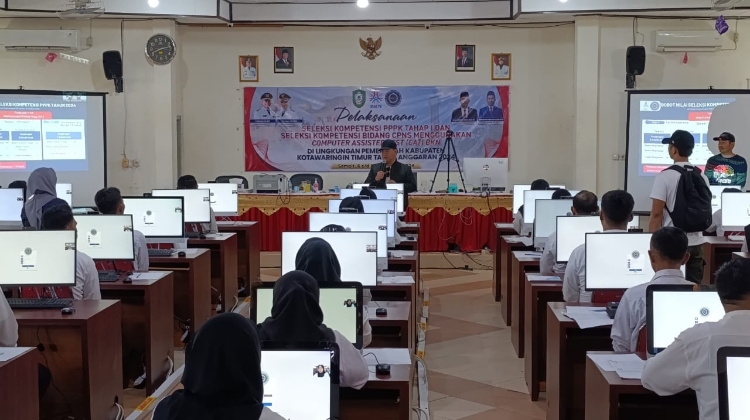 1.000 Peserta PPPK Kotim Ikuti Seleksi Kompetensi CPNS