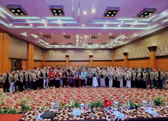 Pertemuan seluruh guru penggerak di Kabupaten Kotawaringin Timur.