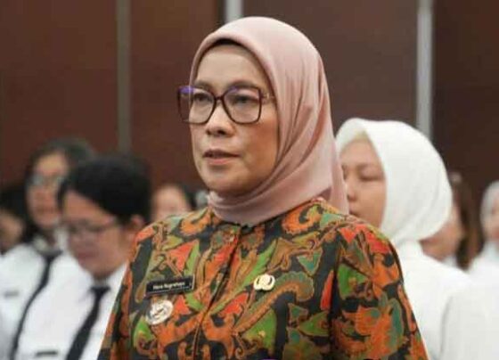 Pj Wali Kota Palangka Raya, Hera Nugrahayu menghadiri orientasi pengenalan etika kerja bagi PPPK.