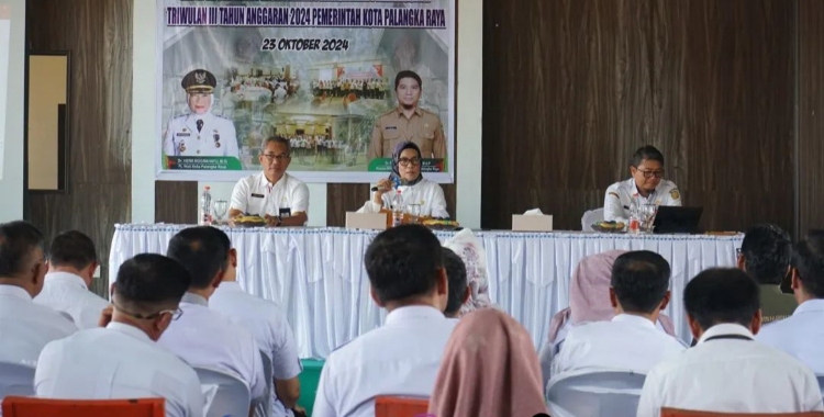 Realisasi Fisik dan Keuangan Pemko Palangka Raya Capai 64 Persen
