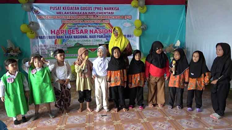 Lomba Anak Usia Dini Dukung Penguatan Profil Pelajar Pancasila di Kotim