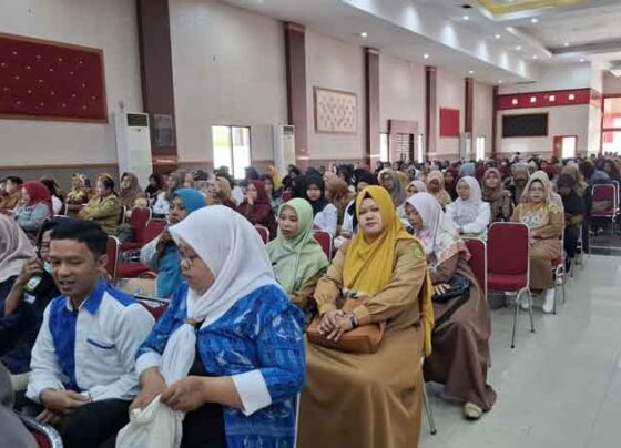 Rapat koordinasi dan evaluasi transisi PAUD SD se Kabupaten Kotim tahun 2024.