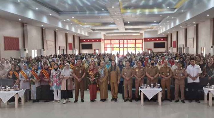 Rapat koordinasi dan evaluasi transisi PAUD SD yang menyenangkan tahun 2024 di Kotim.