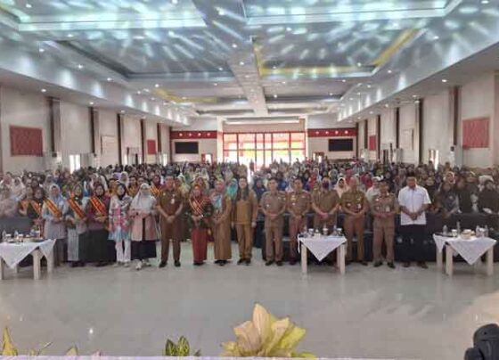 Rapat koordinasi dan evaluasi transisi PAUD SD yang menyenangkan tahun 2024 di Kotim.