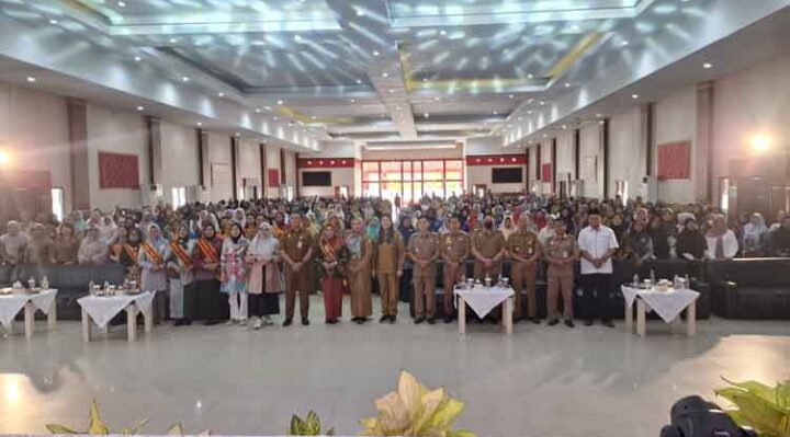 Rapat koordinasi dan evaluasi transisi PAUD SD yang menyenangkan tahun 2024 di Kotim.