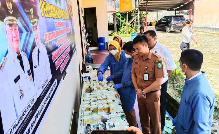 Semua Pegawai Kesbangpol Kotim Wajib Tes Urine, Ada yang Tak Hadir?
