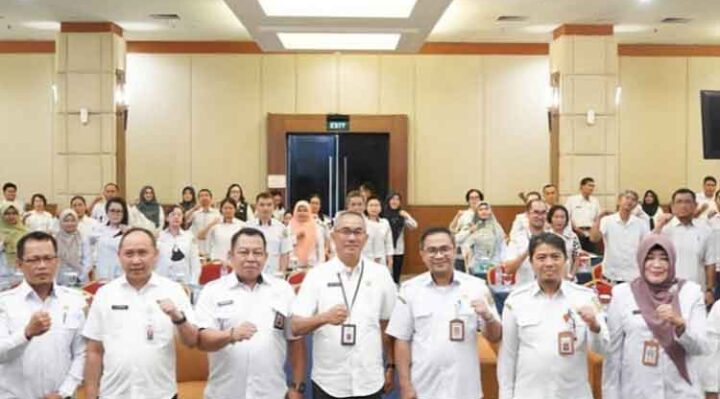 Sosialisasi pemahaman PSAP 17 bagi OPD di Pemko Palangka Raya.