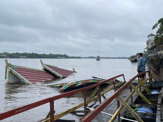Kapal Susur Sungai Pemkab Kotim Karam, Tidak Ada Korban Jiwa