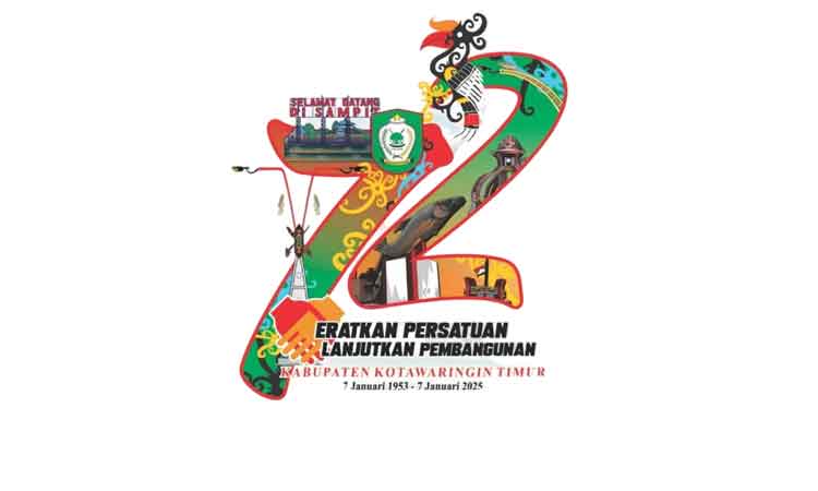 Logo HUT Ke-72 Kotim Resmi Diluncurkan, Simbol Semangat Bersama Menuju Kemajuan