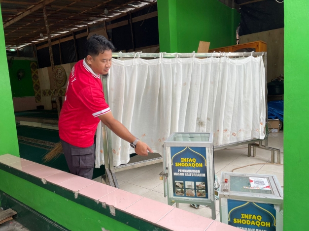 Pencuri Gasak Kotak Amal Masjid Baiturrahim, Marbot: Itu untuk Renovasi!