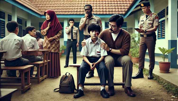 Polsek Baamang Selidiki Kasus Pemukulan Oknum Guru terhadap Murid