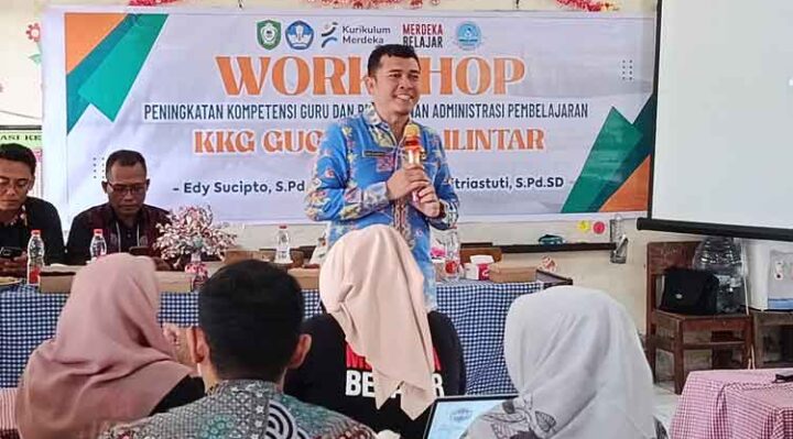 KKG Gugus I Halilintar mengadakan workshop Peningkatan Kompetensi Guru dalam Proses Pembelajaran, Kamis, 6 Februari 2025