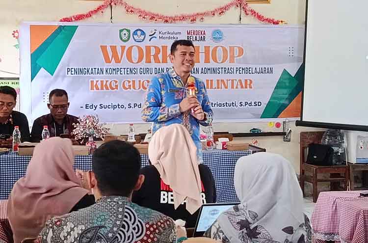 KKG Gugus I Halilintar Terus Berupaya Meningkatkan Kompetensi Guru dalam Proses Pembelajaran