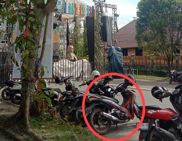 Motor Raib di Area Gebyar UMKM Sampit, Jukir Menghilang!