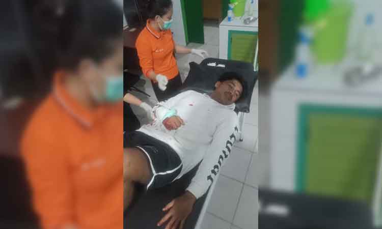Polisi Buru Pelaku Pembacokan di Depan Stadion 29 Nopember Sampit
