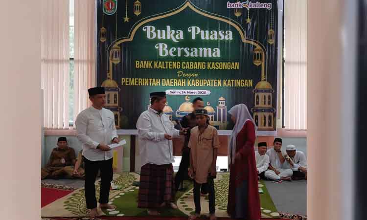 Bupati Apresiasi Bank Kalteng Cabang Kasongan Gelar Buka Puasa Bersama
